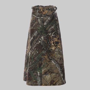 Original Jungle Personality Printed Graffiti Long Skirt Women